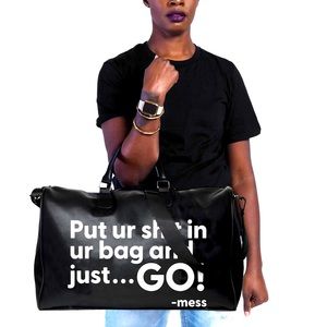 Perfect bag for when you just have to put your ish in your bag and go !